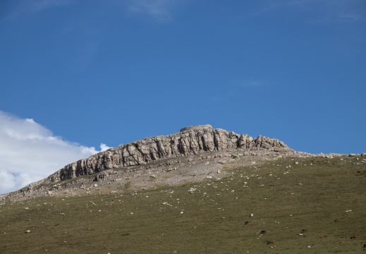 Montagne Urkulu et sa tour romaine