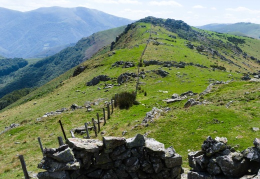 Crêtes de la vallée des Aldudes